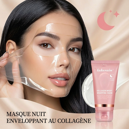 Korean Deep Collagen Mask Peel Off Mask Face Anti Wrinkle Lifting  Skin Care Masks Bio Pack Night Wrapping Woman Overnight Skin