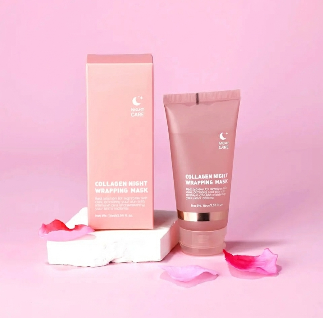 Korean Deep Collagen Mask Peel Off Mask Face Anti Wrinkle Lifting  Skin Care Masks Bio Pack Night Wrapping Woman Overnight Skin